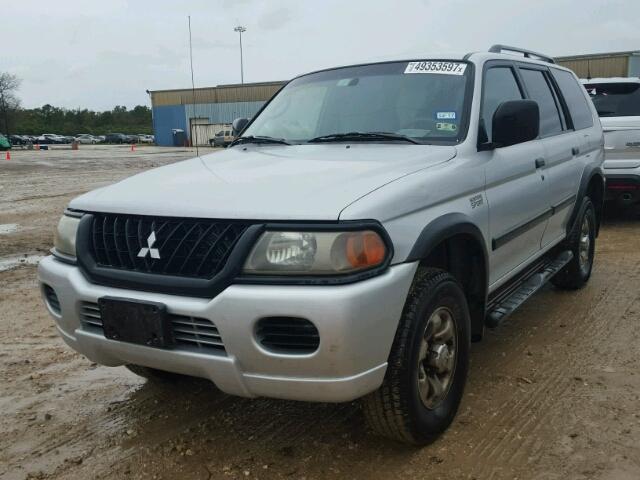 JA4LS21H52J017603 - 2002 MITSUBISHI MONTERO SP SILVER photo 2