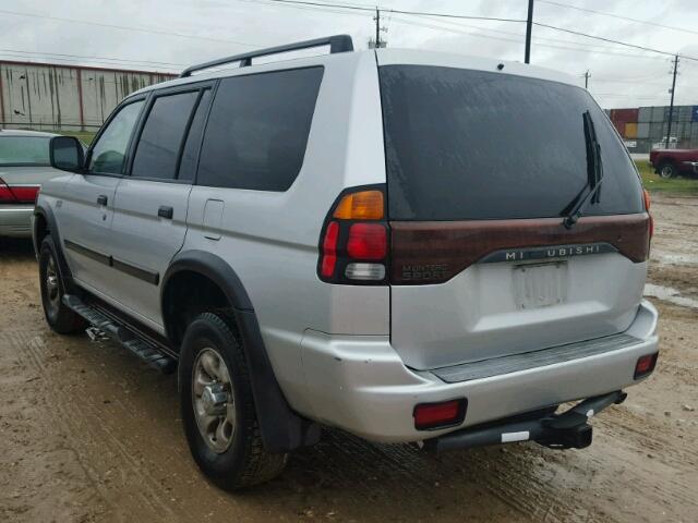 JA4LS21H52J017603 - 2002 MITSUBISHI MONTERO SP SILVER photo 3