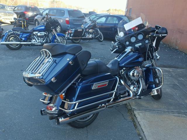 1HD1FFM1XDB637625 - 2013 HARLEY-DAVIDSON FLHTC ELEC BLUE photo 4