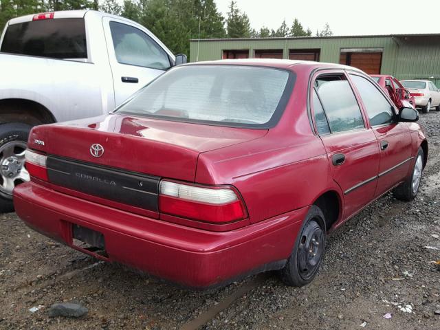 1NXBA02E3VZ539836 - 1997 TOYOTA COROLLA BA RED photo 4