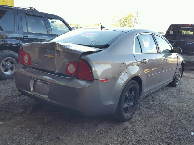 1G1ZA5E16BF317177 - 2011 CHEVROLET MALIBU LS BROWN photo 4