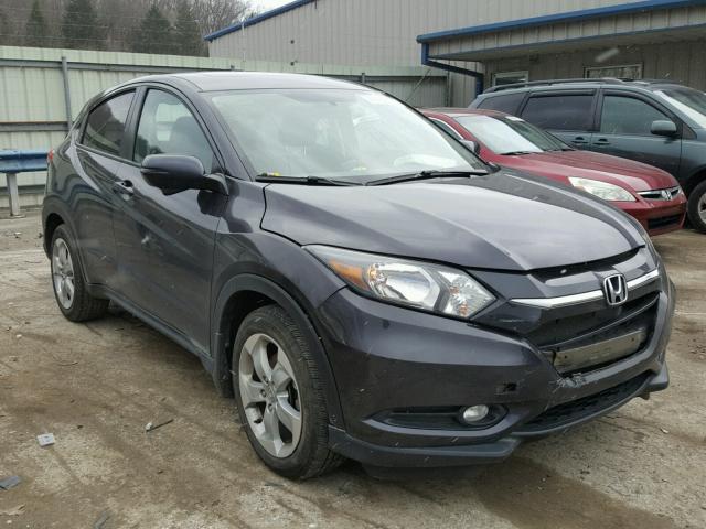 3CZRU6H54GM728341 - 2016 HONDA HR-V EX GRAY photo 1