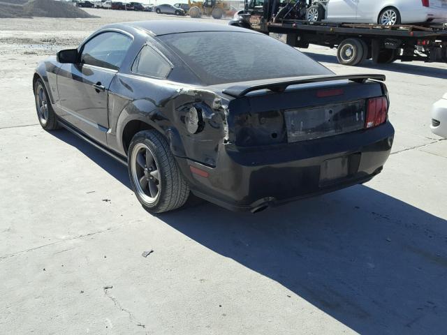 1ZVFT82H365195247 - 2006 FORD MUSTANG GT BLACK photo 3