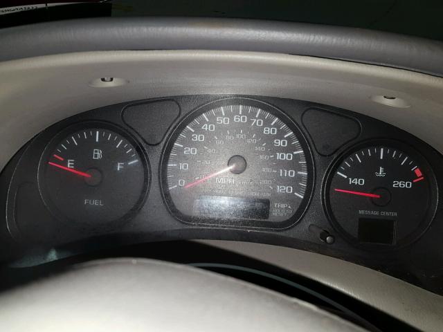 2G1WF55K619195277 - 2001 CHEVROLET IMPALA BURGUNDY photo 8