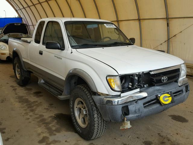 4TASN92N5XZ545426 - 1999 TOYOTA TACOMA XTR WHITE photo 1