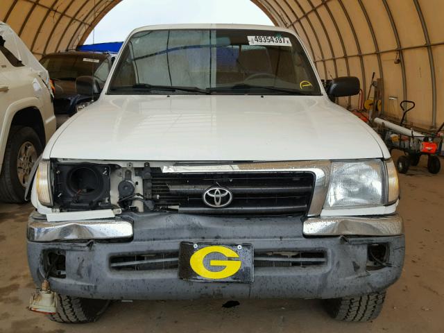 4TASN92N5XZ545426 - 1999 TOYOTA TACOMA XTR WHITE photo 9