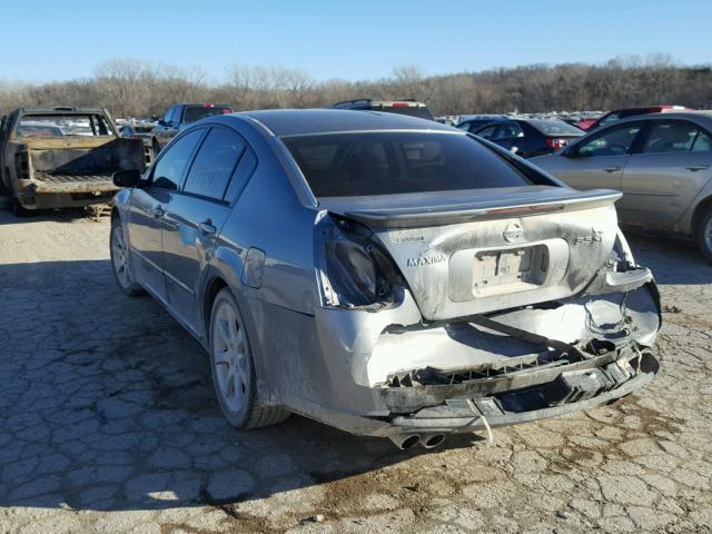 1N4BA41E07C818656 - 2007 NISSAN MAXIMA SE GRAY photo 3