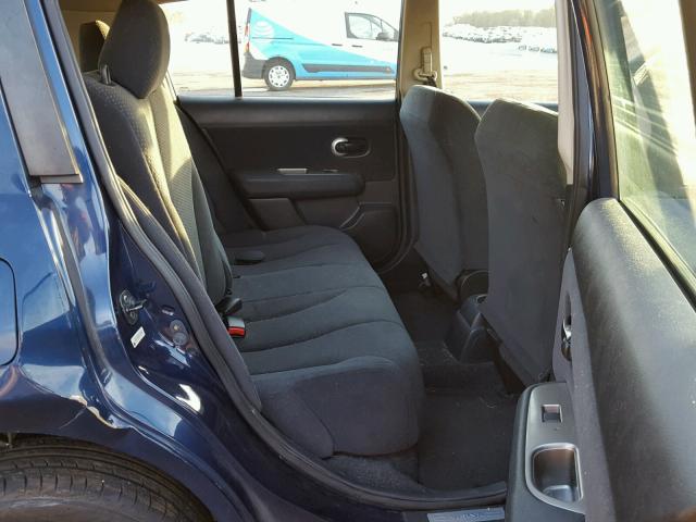 3N1BC1CPXCK259738 - 2012 NISSAN VERSA S BLUE photo 6