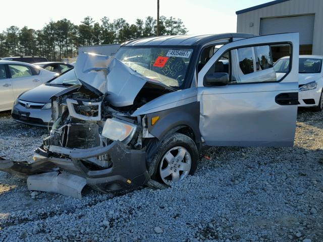 5J6YH28513L017717 - 2003 HONDA ELEMENT EX SILVER photo 2