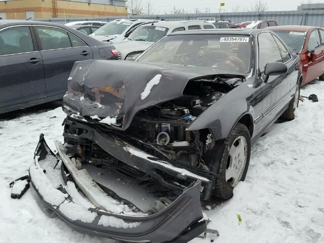 JH4KA8171PC800121 - 1993 ACURA LEGEND LS GRAY photo 2