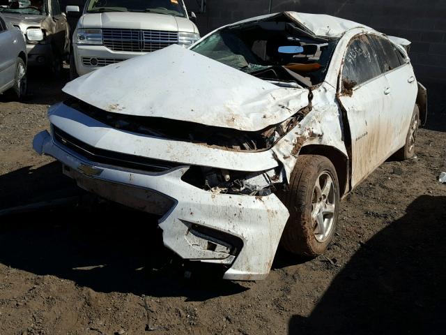 1G1ZB5ST6HF274116 - 2017 CHEVROLET MALIBU LS თეთრი ფოტო 2