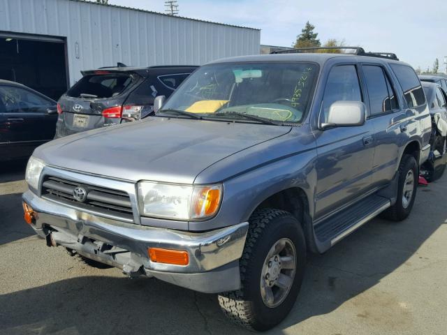 JT3GN86R8W0079287 - 1998 TOYOTA 4RUNNER SR BLUE photo 2