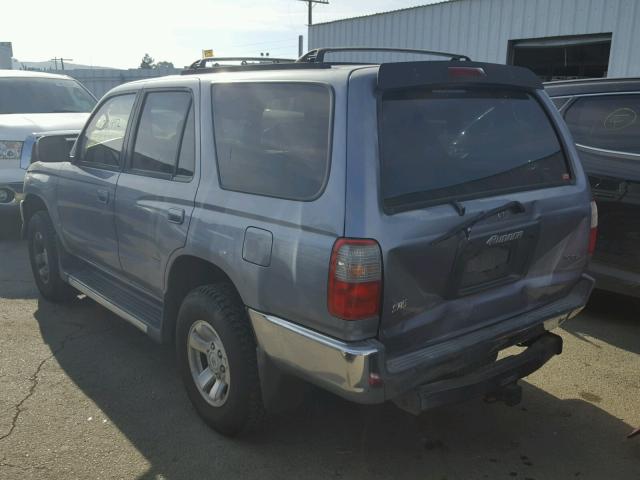 JT3GN86R8W0079287 - 1998 TOYOTA 4RUNNER SR BLUE photo 3