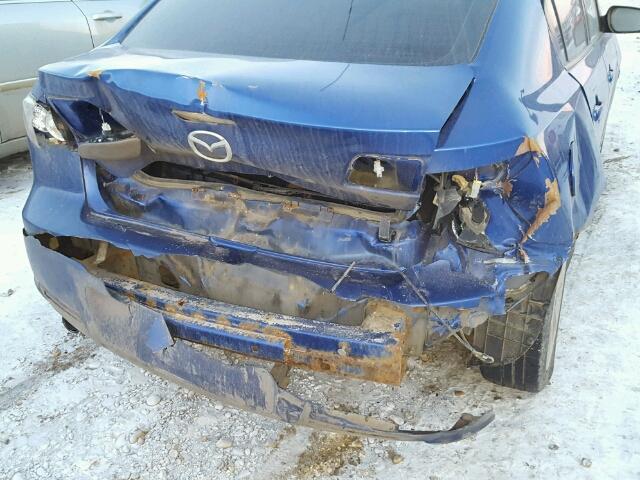 JM1BK323771761754 - 2007 MAZDA 3 S BLUE photo 9