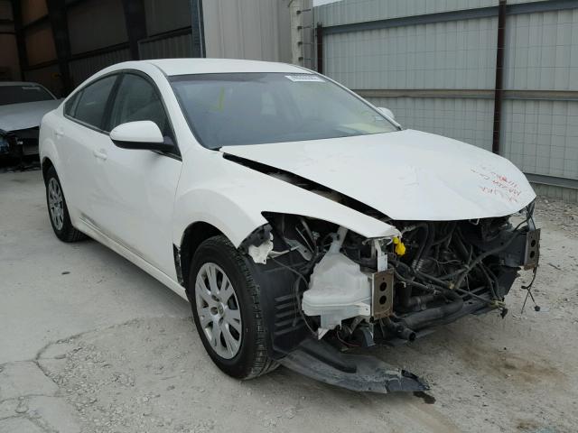 1YVHZ8BH3A5M56292 - 2010 MAZDA 6 I WHITE photo 1