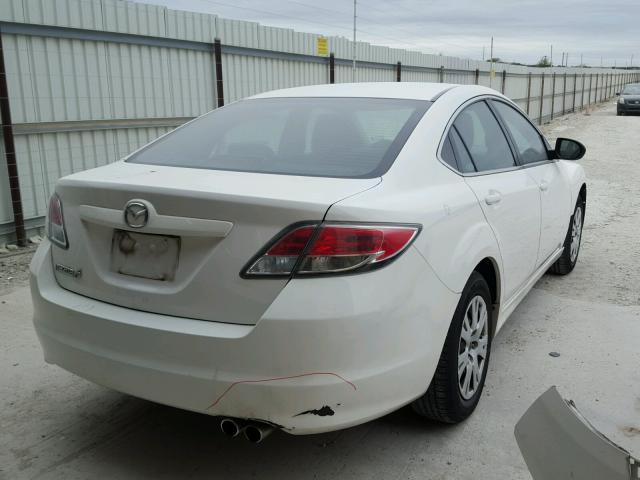 1YVHZ8BH3A5M56292 - 2010 MAZDA 6 I WHITE photo 4