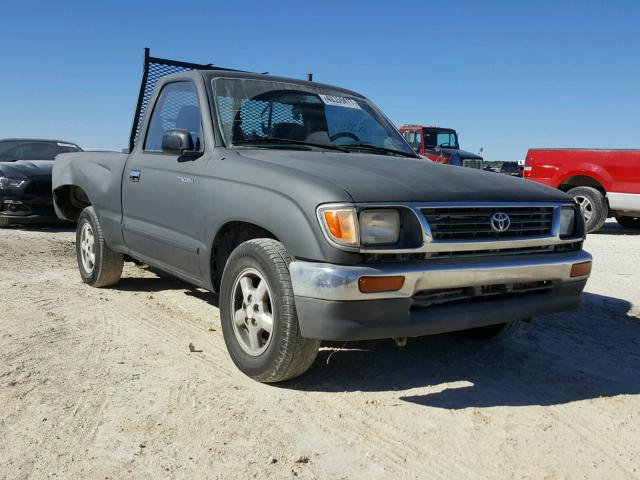 4TANL42N4TZ132557 - 1996 TOYOTA TACOMA BLACK photo 1