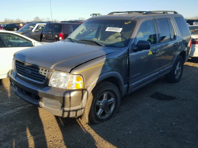 1FMZU73E42ZA56626 - 2002 FORD EXPLORER X GRAY photo 2