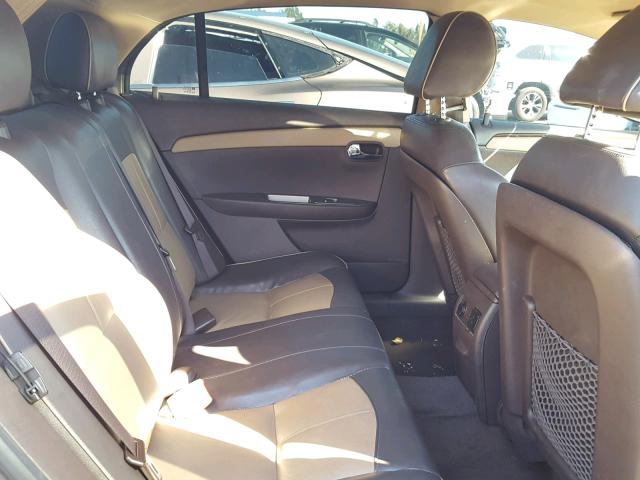 1G1ZG5E7XCF254346 - 2012 CHEVROLET MALIBU LTZ 棕色 照片 6