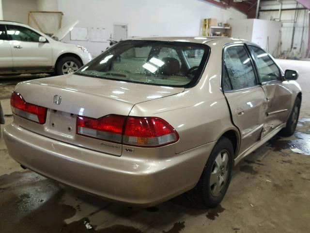 1HGCG16561A015679 - 2001 HONDA ACCORD EX GOLD photo 4