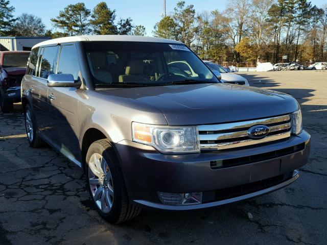 2FMDK53C49BA25134 - 2009 FORD FLEX LIMIT GRAY photo 1