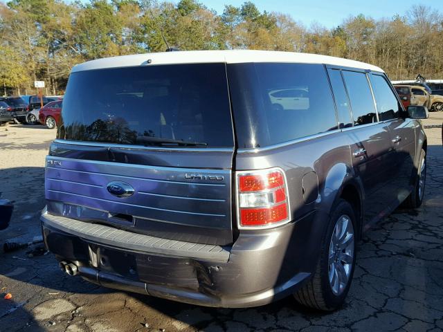 2FMDK53C49BA25134 - 2009 FORD FLEX LIMIT GRAY photo 4