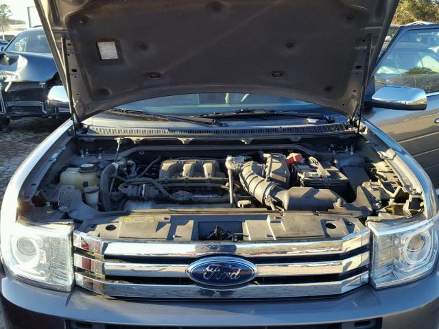 2FMDK53C49BA25134 - 2009 FORD FLEX LIMIT GRAY photo 7