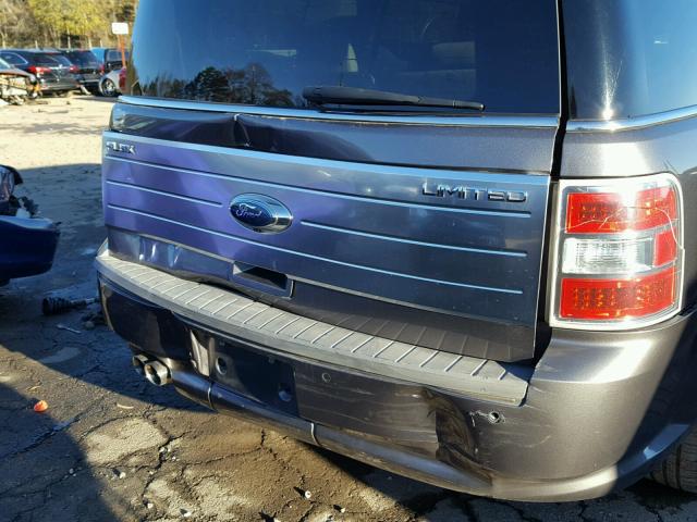 2FMDK53C49BA25134 - 2009 FORD FLEX LIMIT GRAY photo 9