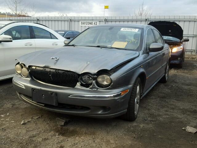 SAJGA51C62WC73336 - 2002 JAGUAR X-TYPE 3.0 GRAY photo 2