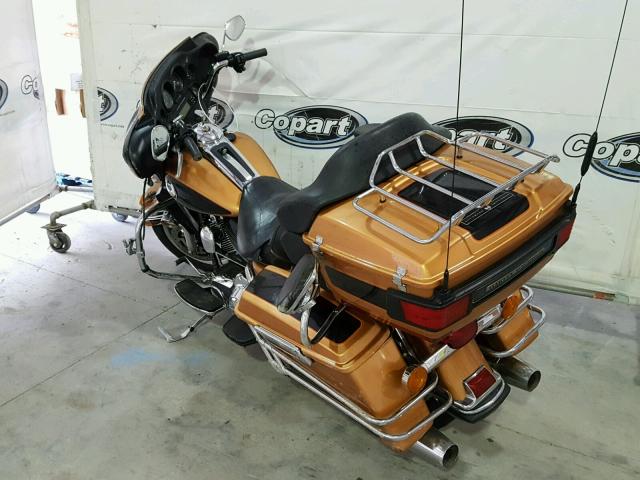 1HD1FC4408Y628587 - 2008 HARLEY-DAVIDSON FLHTCUI 10 ORANGE photo 3