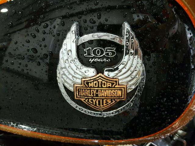 1HD1FC4408Y628587 - 2008 HARLEY-DAVIDSON FLHTCUI 10 ORANGE photo 9