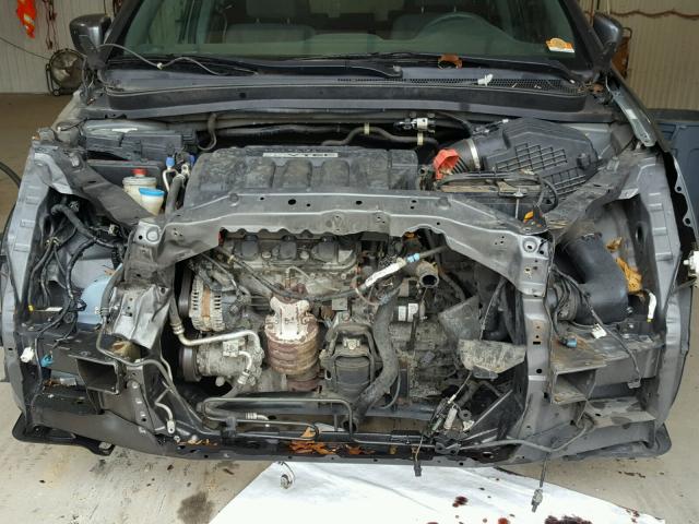 5FNRL3H44AB093227 - 2010 HONDA ODYSSEY EX GRAY photo 9