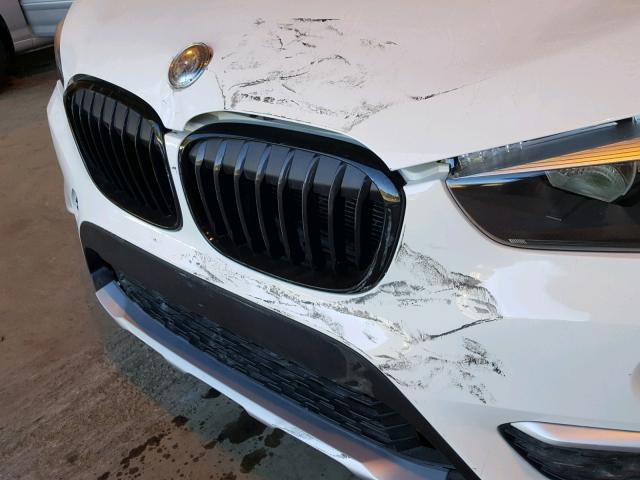 WBXHU7C33J5H39587 - 2018 BMW X1 SDRIVE2 WHITE photo 9