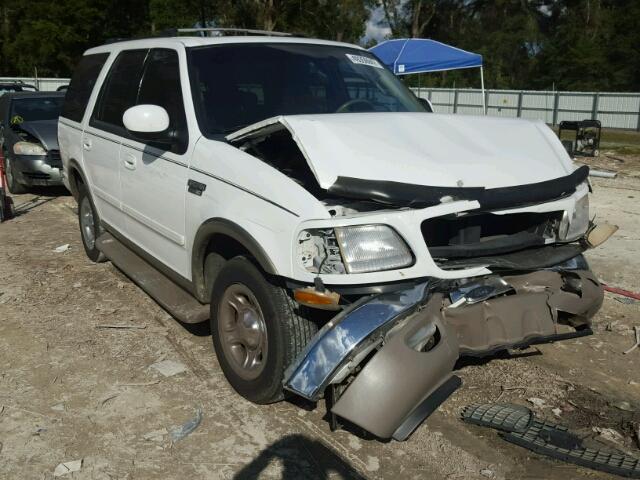 1FMRU17L51LB49369 - 2001 FORD EXPEDITION WHITE photo 1