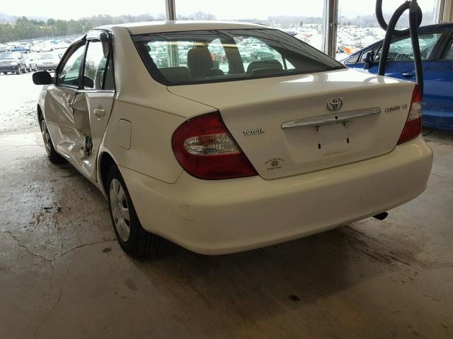 4T1BE32K04U262010 - 2004 TOYOTA CAMRY LE თეთრი ფოტო 3