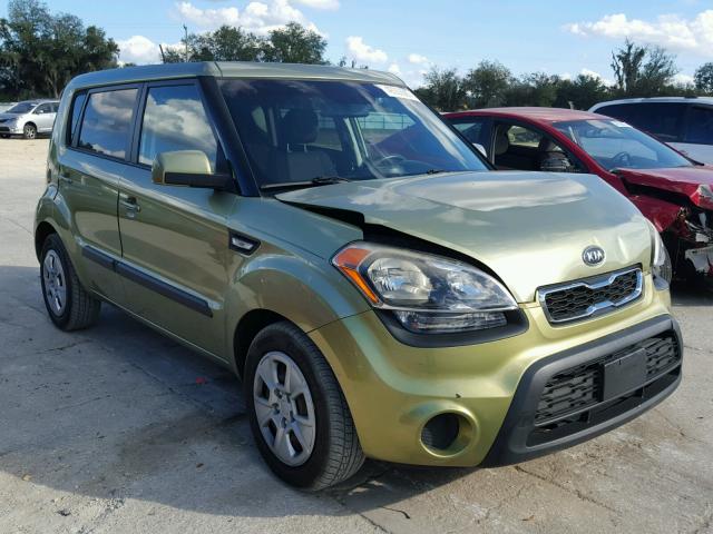 KNDJT2A58C7378161 - 2012 KIA SOUL GREEN photo 1