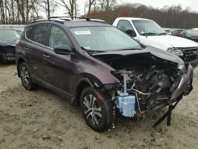 2T3BFREV5GW512987 - 2016 TOYOTA RAV4 LE PURPLE photo 1