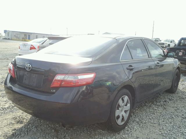 4T1BE46K37U515776 - 2007 TOYOTA CAMRY NEW BLACK photo 4