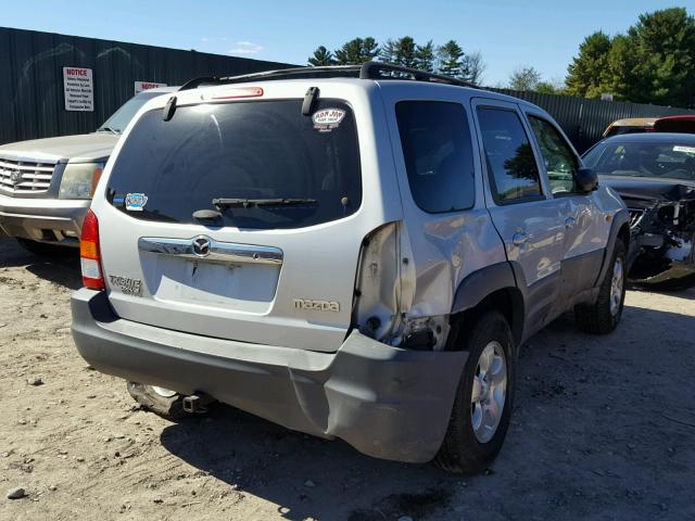 4F2YU06171KM60253 - 2001 MAZDA TRIBUTE DX 银色 照片 4