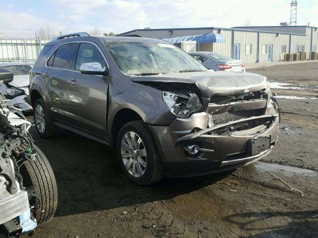 2CNFLGEY0A6235480 - 2010 CHEVROLET EQUINOX LT BROWN photo 1