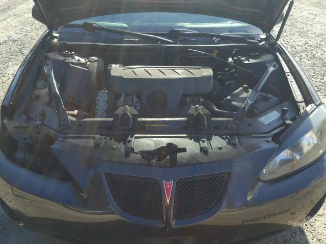 2G2WP582181165830 - 2008 PONTIAC GRAND PRIX GRAY photo 7