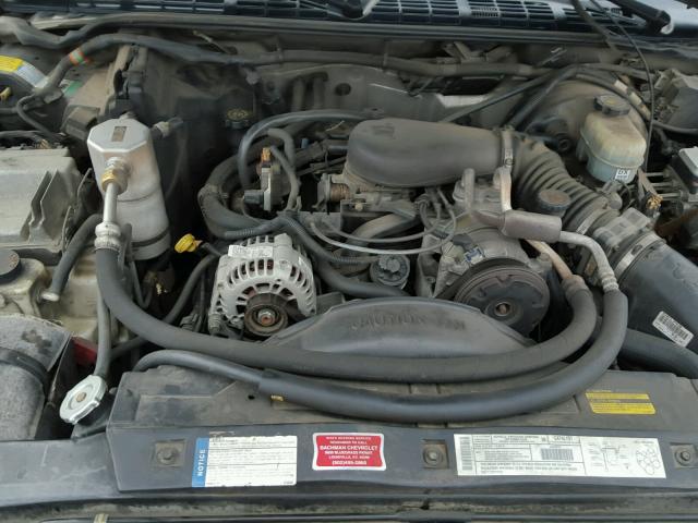 1GHDT13W312146293 - 2001 OLDSMOBILE BRAVADA TAN photo 7