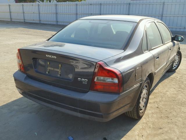 YV1TS97DXX1040993 - 1999 VOLVO S80 GRAY photo 4