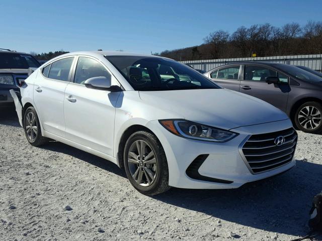 5NPD84LF1HH067075 - 2017 HYUNDAI ELANTRA SE WHITE photo 1