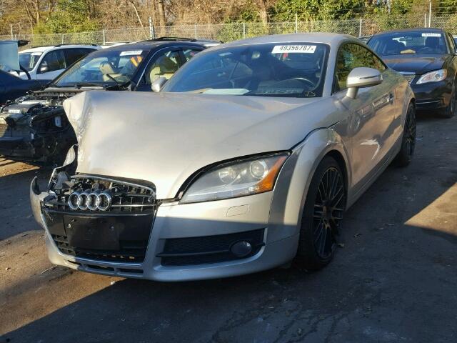 TRUDD38J881032775 - 2008 AUDI TT 3.2 QUA GRAY photo 2