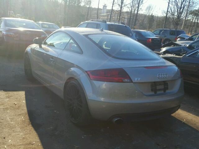 TRUDD38J881032775 - 2008 AUDI TT 3.2 QUA GRAY photo 3