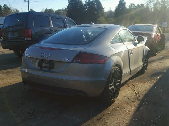 TRUDD38J881032775 - 2008 AUDI TT 3.2 QUA GRAY photo 4