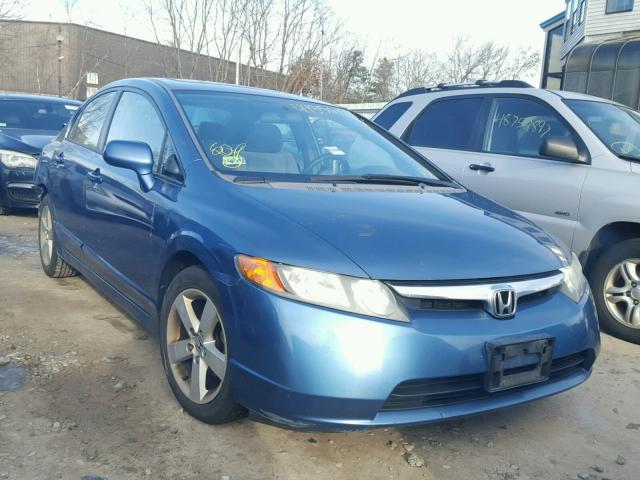 1HGFA16887L031355 - 2007 HONDA CIVIC EX ლურჯი ფოტო 1