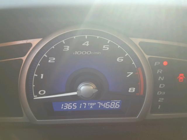 1HGFA16887L031355 - 2007 HONDA CIVIC EX ლურჯი ფოტო 8