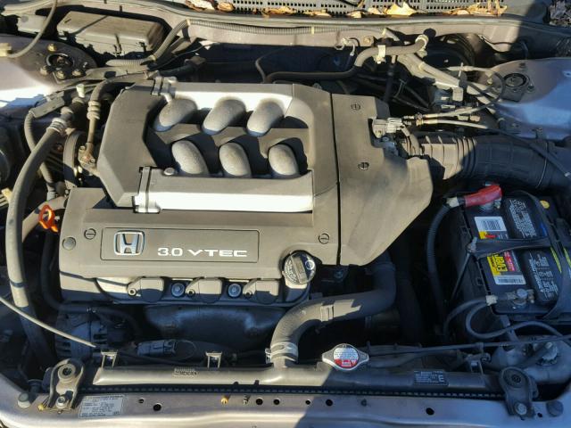 1HGCG1659YA054079 - 2000 HONDA ACCORD EX GRAY photo 7